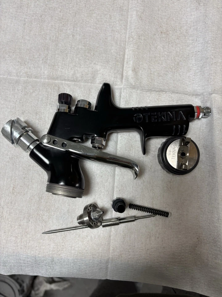 Pistola pulverizadora de pintura Tekna ITW Finishing BH11 9LH P1-9 Bar, DeVILBISS 1.4 Foto 4 de 4