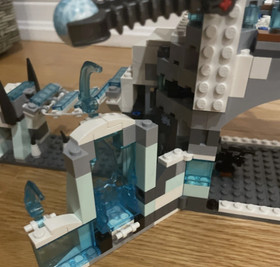 Lego Sir Fangar's Ice Fortress 70147 Legends of Chima 100% Complete Set no Box