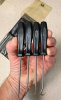 Classic Snap-On 4 Piece Pick Set Black Power Grip Plus Hard Handles - ASA204A