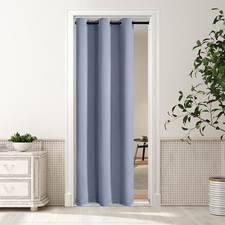 Door Curtains for Doorway Closet Curtain 42"W x 72"L Pack of 1 Dusty Blue