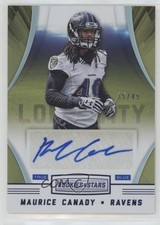 2016 Panini Rookies & Stars True Blue 35/49 Maurice Canady #RLS-MCD Auto z7h
