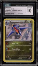 Pokemon Garchomp Legendary Treasures Holo Rare #96 CGC 10 Gem Mint
