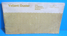 74 1974 Plymouth Valiantduster Owners Manual
