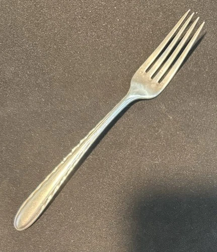47g Towle "Silver Flutes" Sterling Silver Place Fork 7 3/8"
