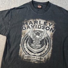 Harley Davidson T Shirt Uomo 2XL Eagle Motociclista Bruce Rossmeyers, FL