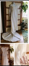 Vintage 60s Ivory Wedding Gown