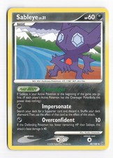 Pokemon TCG Sableye Stormfront 48/100 Uncommon LP