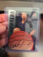 🔥🔥1997 Score Board Autographed Basketball - Othella Harrington Silver (AU) NM