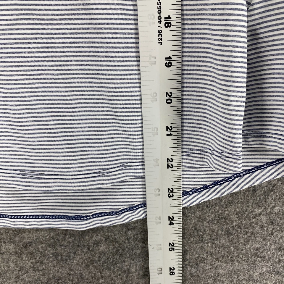 Adidas Ropa Deportiva Top Mujer XS Gris Rayas Cremallera Cuello Redondo Manga Corta Golf Foto 4 de 4