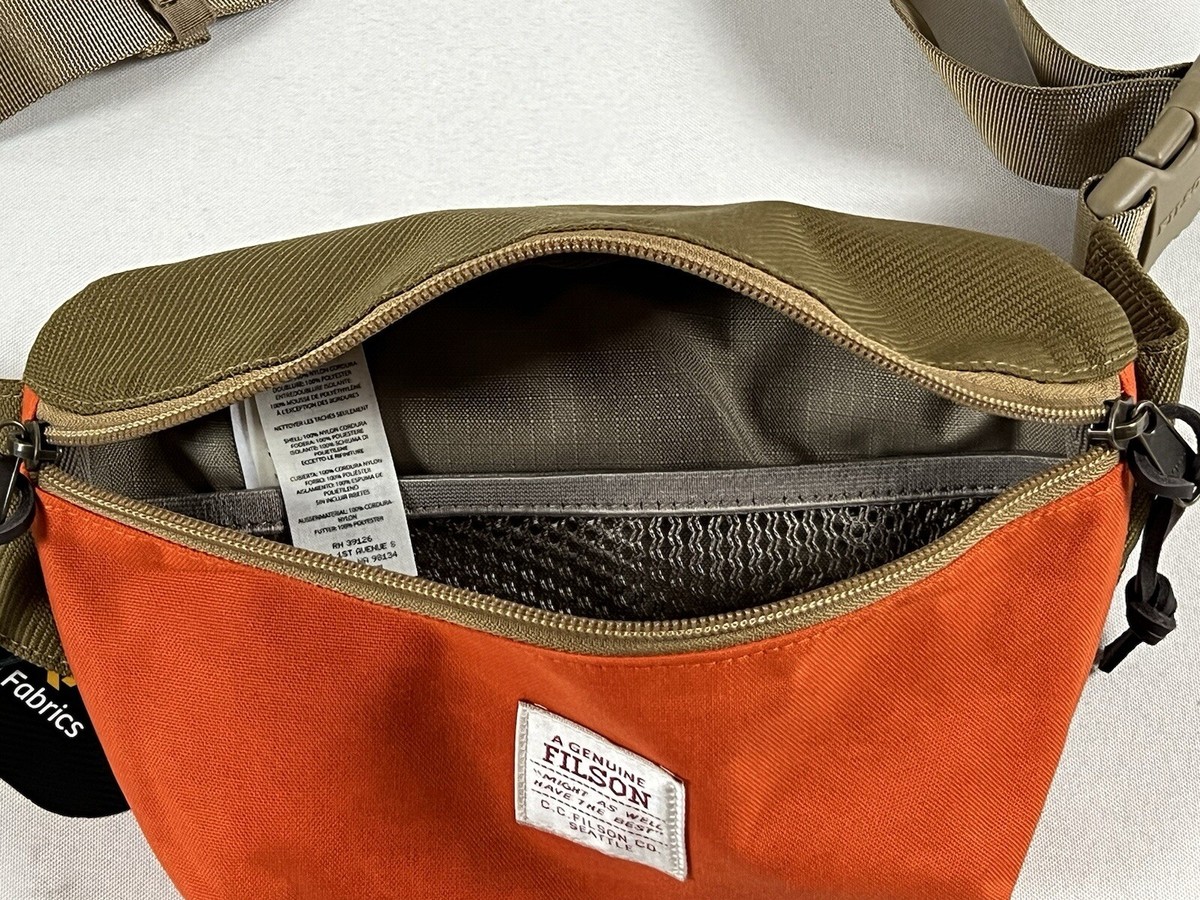 FILSON SURVEYOR CROSSBODY PACK DARK TAN/FLAME NWT | eBay FILSON SURVEYOR CROSSBODY PACK DARK TAN/FLAME NWT | eBay