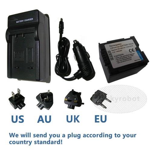 Batterie ou chargeur Li-ion 7,2 V pour appareil photo HITACHI DZ-BP07PW DZ-BP14S DZ-GX5060E - Photo 25 sur 34