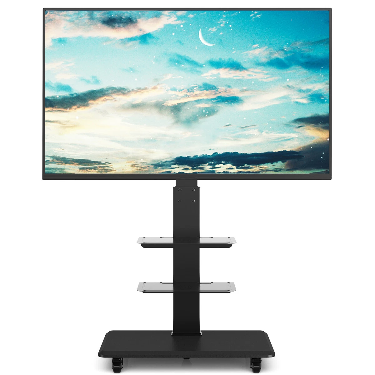 Tv stand on wheels 65 sale inch