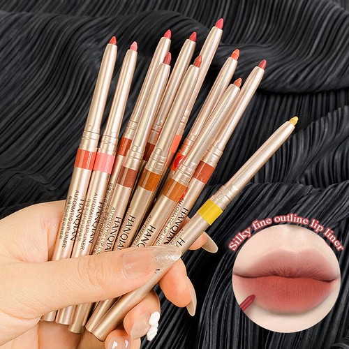 10 Matte Colors Waterproof Lipstick Lip Pencil Pen Liner Lipliner Long Lasting) - Picture 6 of 31