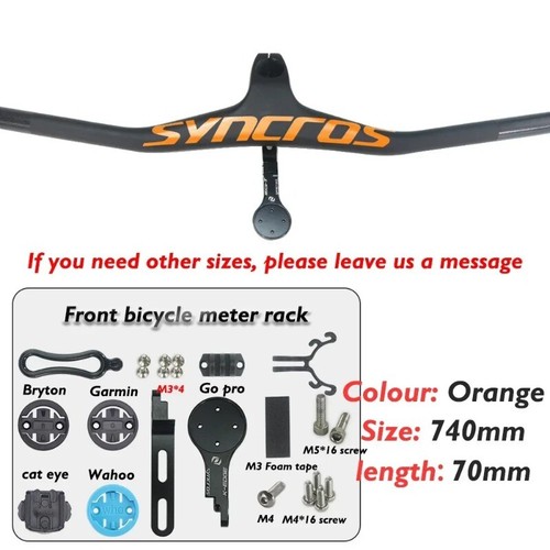 -17 Degree Mountain Bike Carbon Integrated Handlebar with Mount Stand 28.6mm - Picture 13 of 40