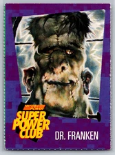 Dr. Franken Nintendo Super Power Club Magazine Card #43 Perforated