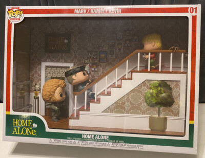 Funko POP! Home Alone  #01 Deluxe Movie Moments 3 pack Kevin, Marv, Harry - NEW!