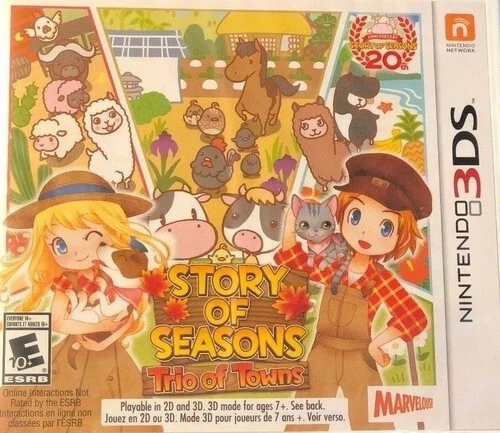 任天堂3ds 牧场物语系列电子游戏| eBay