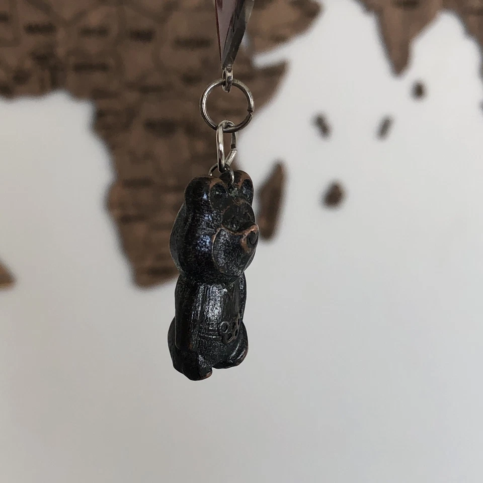 USSR 1980 Moscow 1980 Russia Bear Logo Soviet Olympic Games Keychain Key Chain - Image 4 of 4