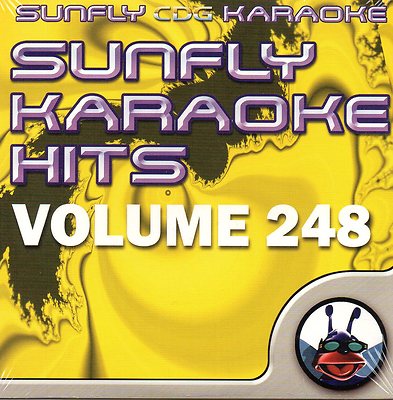 Sunfly Karaoke Hits - SF248 - Karaoke Pop Chart Hits CDG Disc