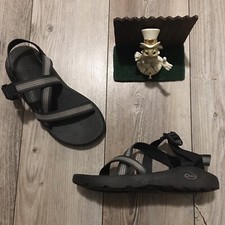 Chaco Sandals Mens size 12 Gray and Black Minimal Wear