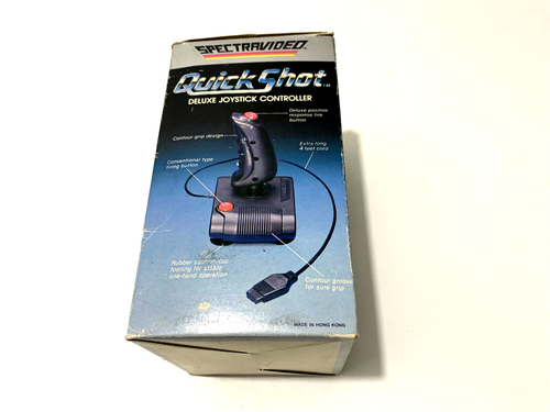 MANETTE JOYSTICK SPECTRAVIDEO QUICKSHOT DELUXE 318-101 DB9 9 PIN AMSTRAD ATARI - Photo 6/17