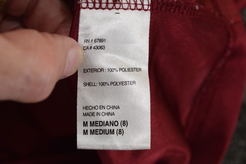Washington Redskins YOUTH M 8 Red White Football Jersey #10 Griffin III FLAW - Picture 8 of 12