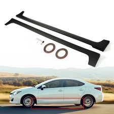 For Toyota Corolla 2014-2019 MOD Style Side Skirts Body Kit Rocker Panels Black