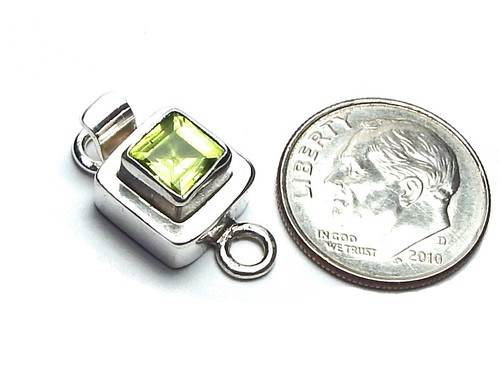 925 Sterlingsilber Stein 20 mm Box Verschluss WÄHLEN STEIN/BX2 - Bild 2 von 6