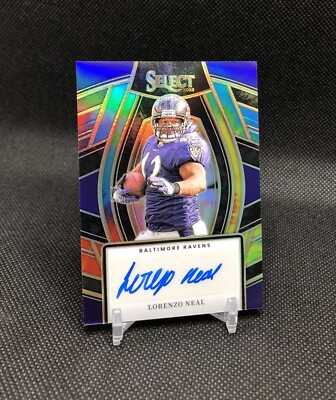 2023 Select Lorenzo Neal /25  SIGNATURES  AUTO TIE-DYE PRIZM SSP No. SELS-LNE  