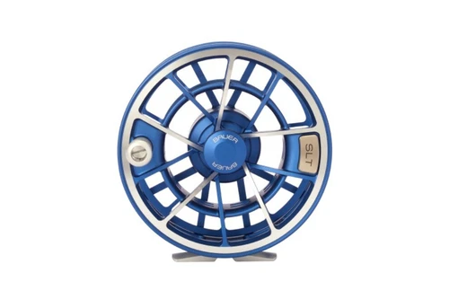 NEW BAUER SLT 11/12+ FLY REEL IN BLUE FOR A 11-12+ WEIGHT ROD +FREE $130 LINE!