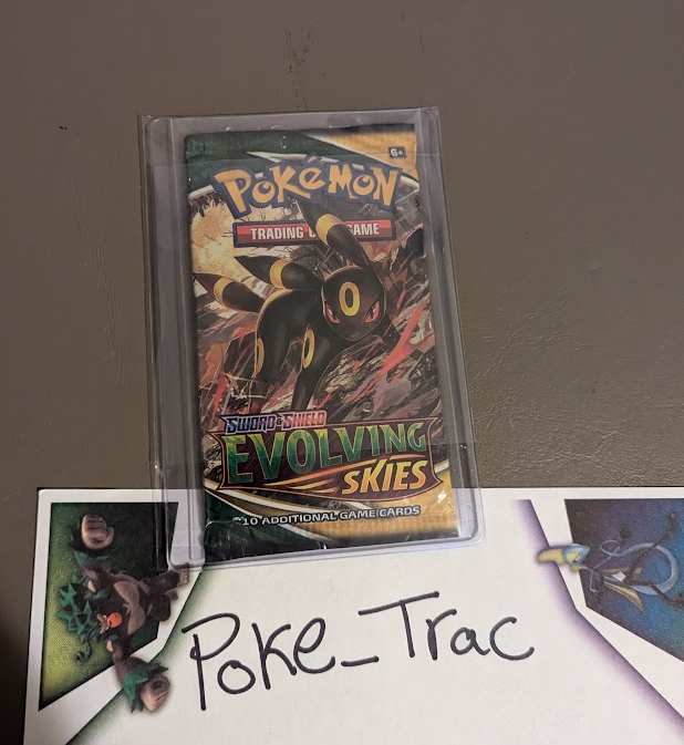 Pokémon TCG, Evolving Skies Booster Pack - New Factory Sealed