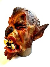 Werewolf Wolf Man Monster Ghoul Face Halloween Costume Mask Devil Dog Beast Hood