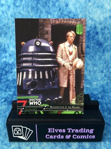 Doctor Who Extraterrestrial Encounters GREEN base SINGLE Non-Sport Trading Card - Picture 119 of 194