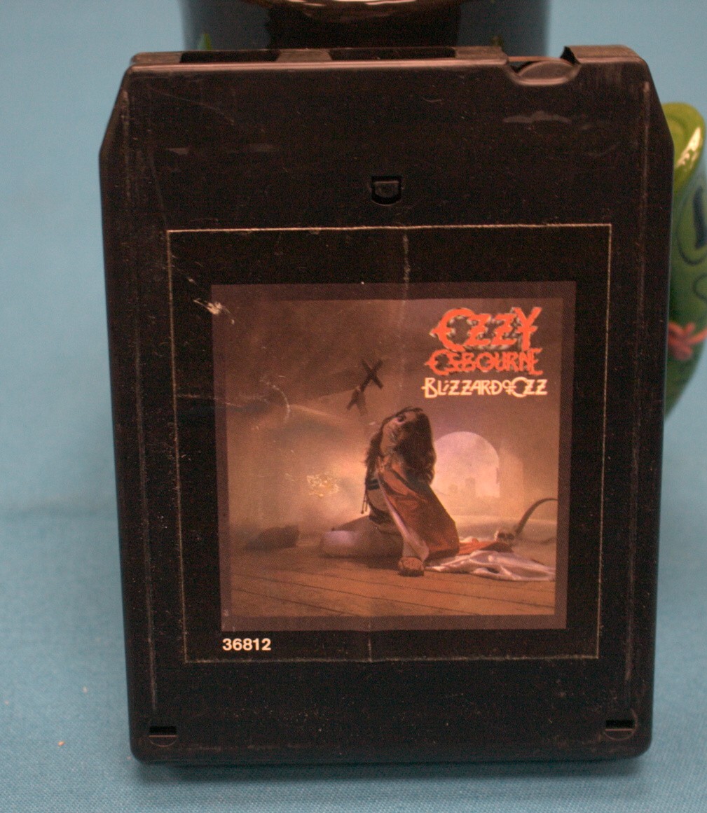 OZZY OSBOURNE BLIZZARD OF OZ 8 TRACK TAPE