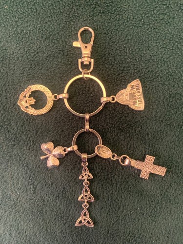 Killarney Crystal Jewelry Charms of Ireland Irish Key Chain made in Ireland new! - Picture 7 of 8