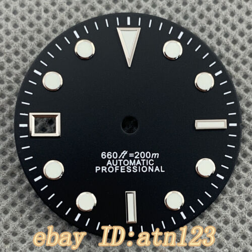 29mm 9 o'clock Crown Watch Dial and hands Fit NH35A Movement Left Handed Watch - Picture 37 of 68