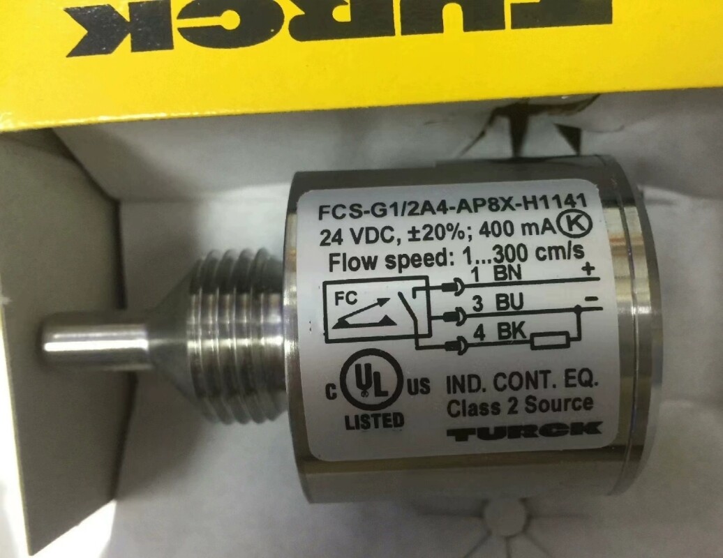 1pcs TURCK FCS-G1/2A4-AP8X-H1141 flow sensor 6870004 | eBay