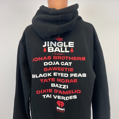 Jingle Ball Boston Concert 2021 Hoodie Sweatshirt Dojo Cat Jonas Brothers L