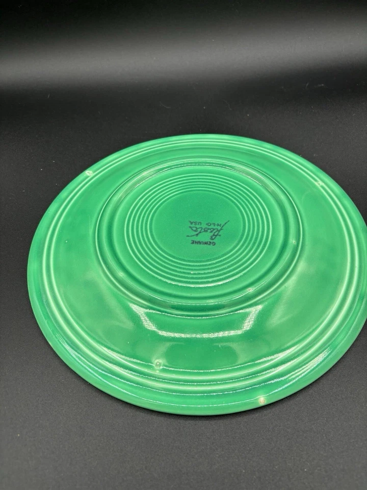 Plato de cena vintage Fiesta 9,5" turquesa fiestaware Foto 2 de 2