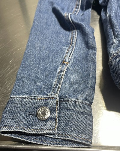 GAP Kids Rhinestone Icon Denim Jacket Size L (10) Medium Wash - Picture 8 of 9