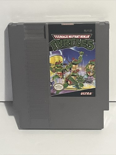 Teenage Mutant Ninja Turtles (Nintendo NES, 1989) Authentic Cartridge Tested - Picture 3 of 3