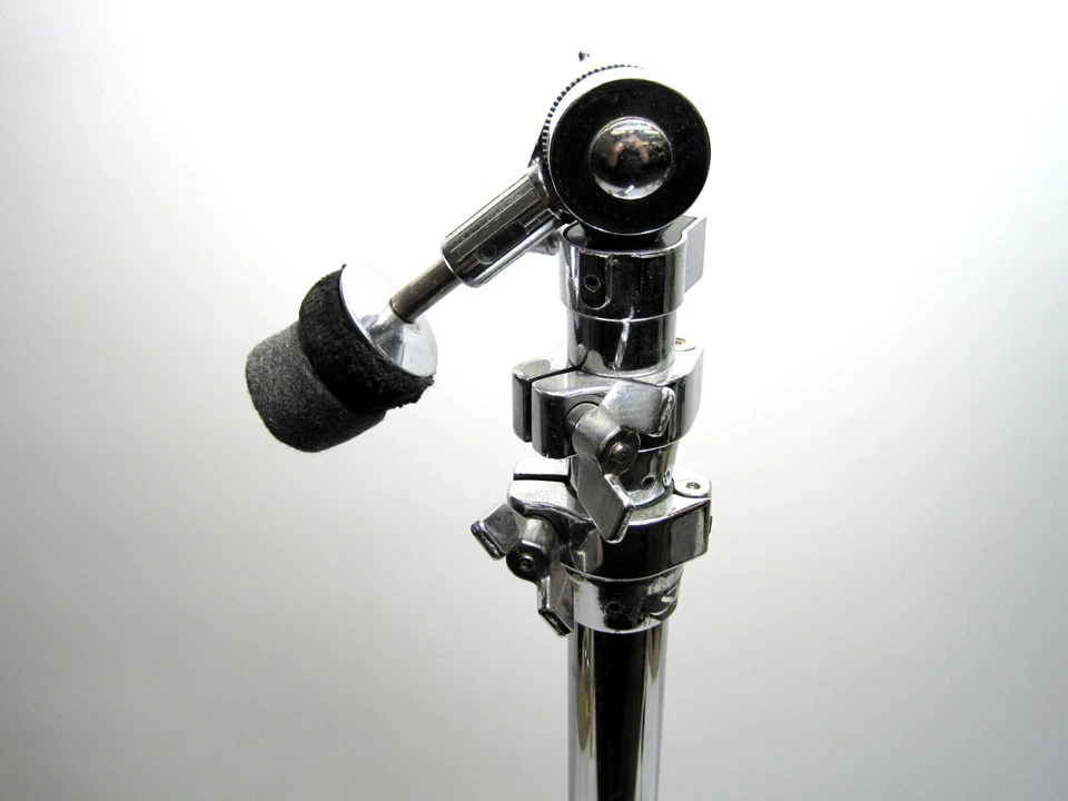 Antigo suporte de lança de prato Slingerland resistente se estende até 7 pés - Imagem 3 de 4