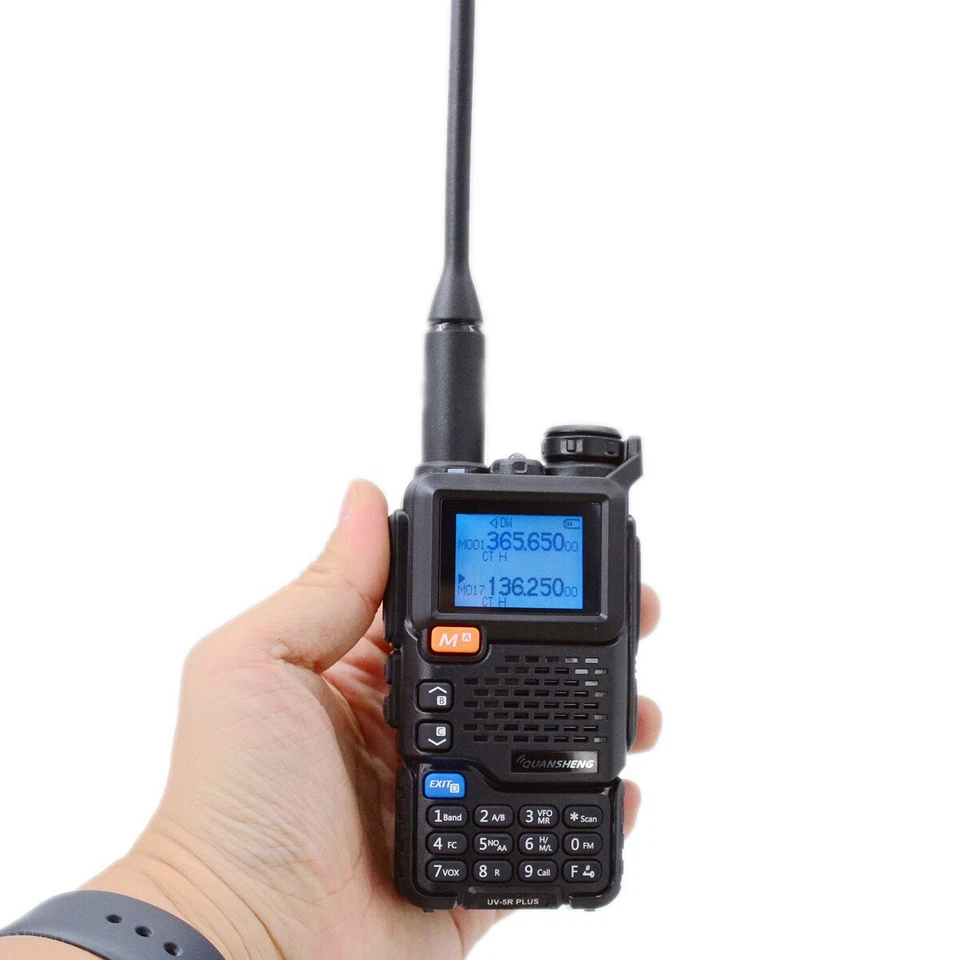 Quansheng UV5R Plus Zwei Wege Radio VHF UHF AM RX DTMF Scrambler Amateurfunk Transceiver - Bild 3 von 4