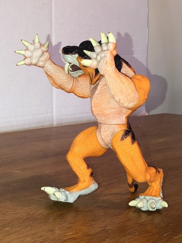 Modellino Vintage 1996 Primal Rage Slashfang Tiger Atari Games Playmates 6" - Foto 10 di 14