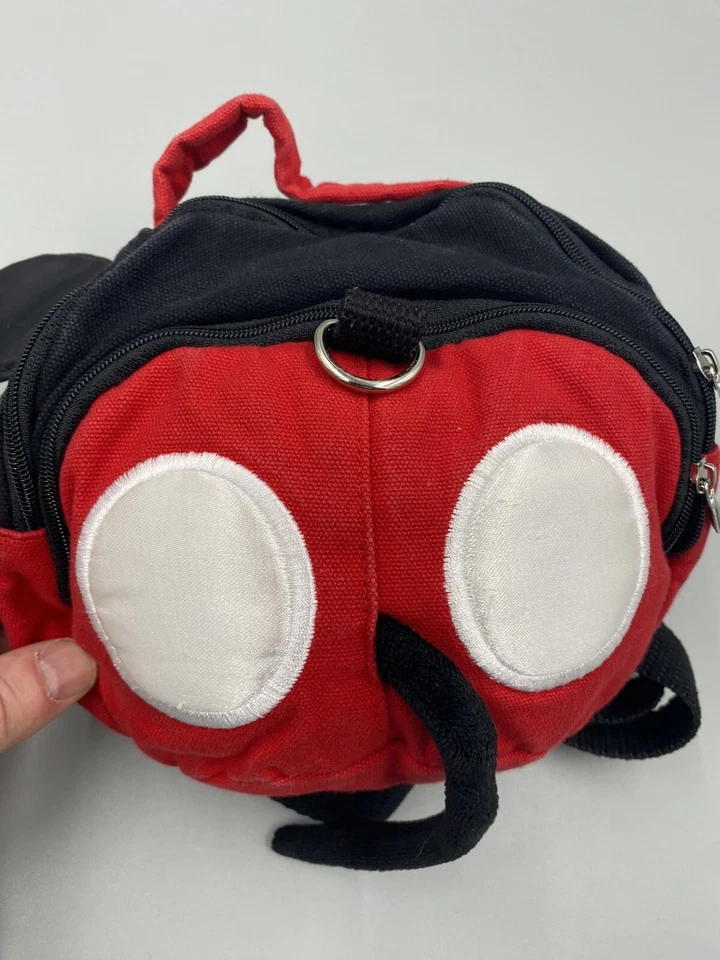 Bolso arnés anti pérdida antirretro caminante Mickey Mouse con orejas de ratón sin correa Foto 3 de 4