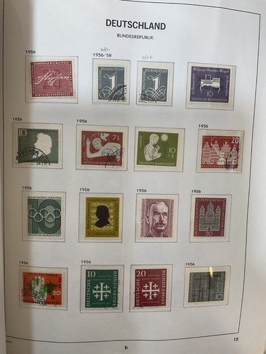 West Germany + allied zones stamps, mint/used. Large collection 1946 - 90 #z659 - Imagen 21 de 23
