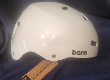 Bern Macon 2.0 Helmet Size Large, White, Winter Sports/Skiing,  NIB NOS.