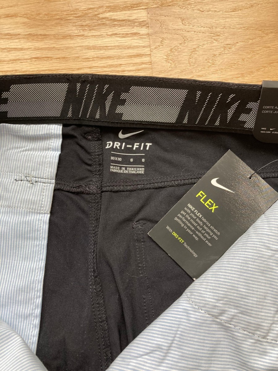 Nike Men's Flex Slim Fit 6 Pocket Golf Pants Dri-fit 33x30