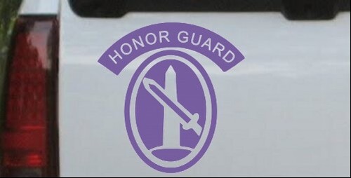 Calcomanía pegatina para ventana portátil automóvil o camión Honor Guard de EE. UU. - Imagen 26 de 32
