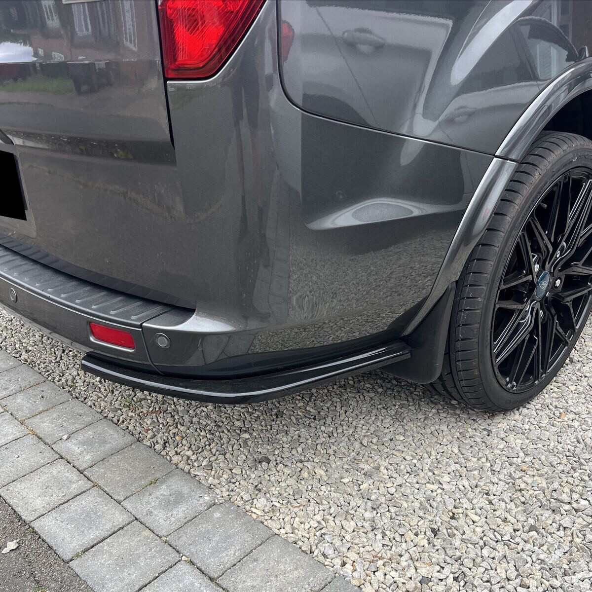 Becquet latéral arrière spoiler de toit adaptable FORD Transit Custom MK1 2018-20